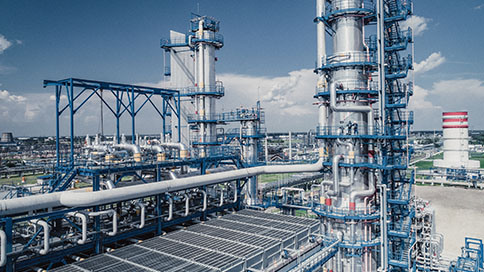 The refinery's Operating highlights